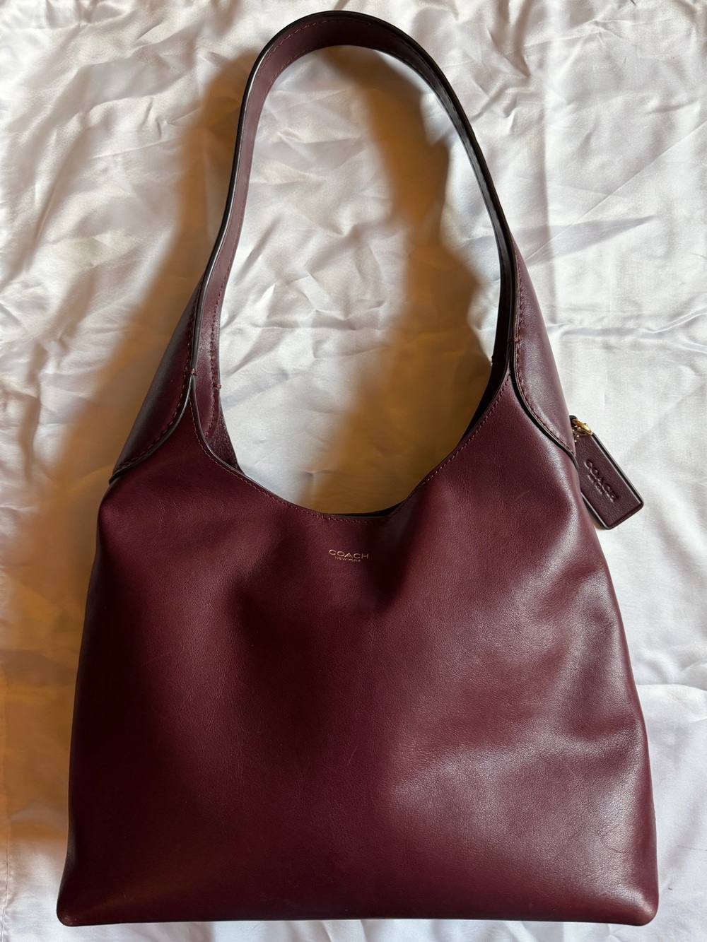 Coach Brooklyn 28 Merlot/Brass